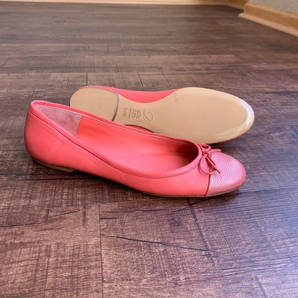 delman ballet flats